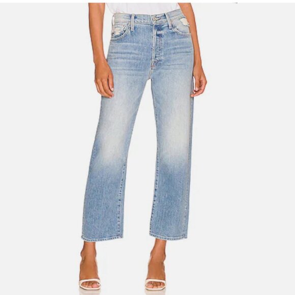 MOTHER Denim - MOTHER Jeans The Ditcher Crop Leap at the chance wash size 26 MOTHER SUPERIOR